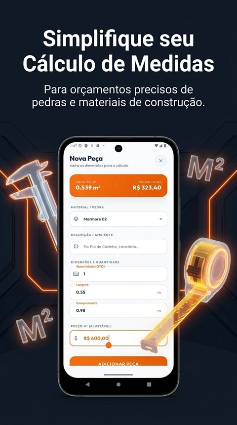 Tela do Vértice Medida M² Pro